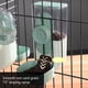 thumbnail image 4 of Dispensador de Agua para Comida Colgante, Dispensador Automático de Agua para Comida para Perros, Jaula para Gatos con Cuenco para Mascotas (Menta verde), 4 of 7