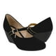 thumbnail image 1 of Cuñas Stylo 137 Suede Negro, 1 of 4