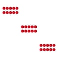 thumbnail image 2 of Dalazy 10 Pcs Activité Extérieure - Balles d'Eau Réutilisables pour Amusement Estival à la Piscine Ballons d'Eau Colorés pour Amusement Familial à la Piscine Rouge 3 Pcs, 2 of 6