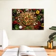 thumbnail image 3 of Elephant Stock Italian Pizza Slices Wall Art - Horizontal Canvas Wall Art - Dining Room Wall Decor - Food And Drink Canvas - Brown And Red Decor - 12" x 8", 3 of 8