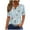 Light Blue-summer tops, variant on Petite Tops for Women Dressy Womens T Shirts Loose Fit Womens Summer Blouses Dressy Casual Short Sleeve Tops for Women Plus items