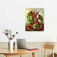 thumbnail image 3 of Nawypu Strawberry Dragon, Stanley Morrison Art, Dragon Art, Home Décor, Office Decor, Unique Gift, 3 of 5