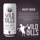 thumbnail image 2 of Wild Bill's Classic Root Beer Soda Classic Craft Soda Pop Soft Drinks, Sodas Made with Pure Cane Sugar, Caffeine Free, NO High Fructose Corn Syrup, Gluten Free, Vegan, Low Sodium, 12 Oz 12 Pack, 2 of 5