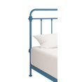 thumbnail image 6 of Weston Home Nottingham Metal King Bed, Blue Steel, 6 of 11