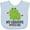 AE-Light Blue, variant on Inktastic Grandpa Loves Me Frog Boys or Girls Baby Bib