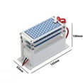 thumbnail image 2 of Labymos Portable Ceramic Ozone 15g/h Generator Long Life Three Ozone Tablets Integrated Plate Air Water, 2 of 8