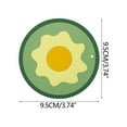 thumbnail image 3 of Manteles individuales redondos, antideslizantes, lavables, para interior y exterior., 3 of 6