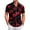#0A Orange, variant on Halloween Graphic T-Shirts for Men Vintage Pumpkin 3d Printed Short Sleeve Button Down T-Shirt Loose Fit Festive Soft Casual Daily Tees,M,Saffron