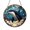 Acrylic 3.5 Inch, variant on Killer Whale Ocean Suncatcher Vibrant Plaque Item Panel Hanging Decor