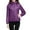 Purple, variant on Brondbend Womens Winter Coats with Hood Jackets for Women Long Sleeved Zipper Coat with Pocket Solid Color Pocket Thick Jacket Fall Comfortable Party Work Warm Outerwear,Navy