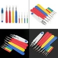 thumbnail image 2 of 9 in 1 Thread Cutter Seam Ripper Plastic Handle Stitch Sewing Unpicking Tool Craft, 2 of 11