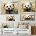 thumbnail image 4 of Designart "Playful Portrait Of Otter" Otter Floater Framed Canvas Prints, 4 of 5