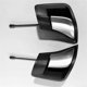 thumbnail image 3 of 1Pair Front Seat Lock Backrest Switch Trim Cover for - W204 C204 W207 C207 09-16 A2079108606 A207910850, 3 of 5