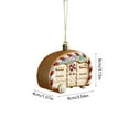 thumbnail image 3 of Mecorevxz Cute Christmas Ornaments Christmas Pendants Versatile Christmas Bag Doll Pendant Suitable for Christmas Tree Decor,Christmas Gifts(C), 3 of 8