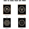 thumbnail image 7 of 9pcs Vikings Poster Unframed Nordic Wall Decor Art Nordic Mythology Decor Wall Canvas Art Norse Pagan Art Prints Poster Pictures Painting for Living Room Home Decorations DIY, 7 of 7