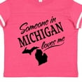 thumbnail image 4 of Inktastic Someone in Michigan Loves Me Boys or Girls Toddler T-Shirt, 4 of 5