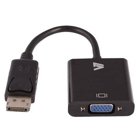 UPC: 0662919069594 | V7 Video Adapter DisplayPort Male to VGA Female  Black