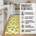 thumbnail image 5 of Cow Print Rugs for Kitchen Floor, Farmhouse Kitchen Mats Cushioned Anti Fatigue 2 Piece Set, Memory Foam Kitchen Mat Set of 2 and Kitchen Runner Rug Washable for Home Kitchen Decor 17"x30"+17"x47", 5 of 6
