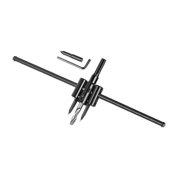 de corona para madera, cortadora de corona circular, herramienta de perforación versátil y resistente, cortadora de madera redonda para carpint 300