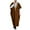 Brown, variant on IWRICH Men's Abaya (Bisht) - Cloak Arab Dress White XL