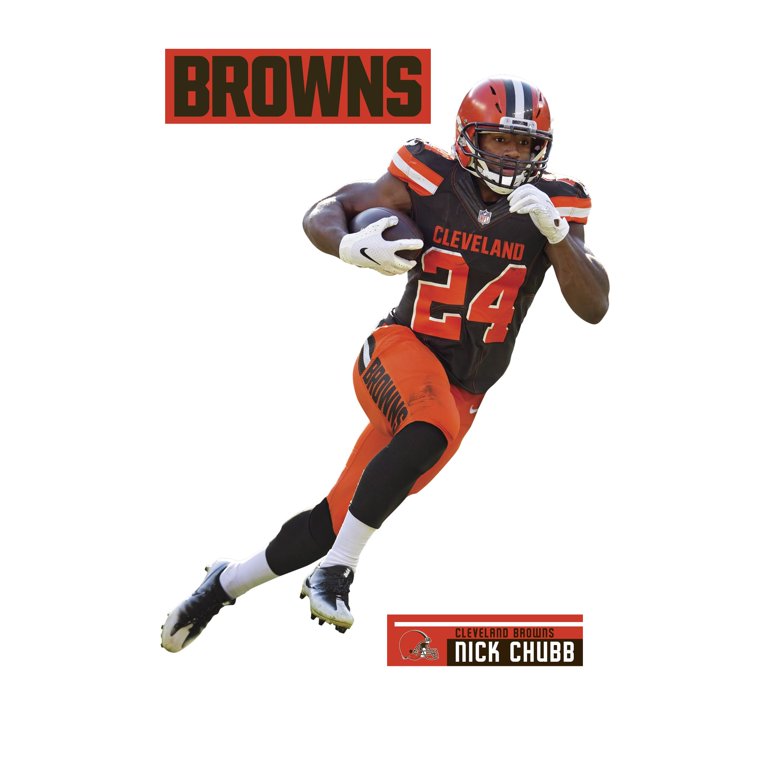 Fathead Cleveland Browns: Helmet - Large Officially Licensed NFL