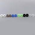 thumbnail image 2 of TISHITA 12Pcs Solid Silicone Double Flared Plug Ear Gauge Stretching Expander 8mm, 2 of 8
