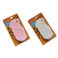 thumbnail image 1 of pitrice 2pcs/set Kids Favorite 3D Skin Exfoliating Sponge Gentle Body Skin Remover For Young Ones type+4, 1 of 6