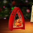 thumbnail image 4 of Lámpara portavelas Linterna Decorativa De Halloween Lámpara De Fiesta Boda Al Aire Libre Papá Noel Papa Noel Magideal Lámpara portavelas, 4 of 7