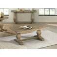 thumbnail image 4 of Martin Svensson Home Napa Pedestal Coffee Table, Reclaimed Natural, 4 of 6