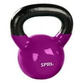 thumbnail image 3 of SPRI Deluxe Vinyl Kettlebell, 12 lbs, Single, 3 of 5