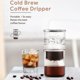 thumbnail image 1 of Cafetera de goteo de hielo de 300 ml, filtro de cafetera, cafetera de café Espresso, 1 of 9