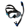 thumbnail image 1 of Combo Adulto Máscara & Tubo CRESSI  F-Dual & Supernova Dry Negro/Azul, 1 of 5