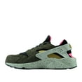 thumbnail image 3 of Nike Air Huarache Run PRM Mens Running Shoes Black/Desert Moss-Solar Red 704830-010, 3 of 6