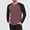 Wine, variant on Dolkfu Men's Shirts Casual Athletic Crew Neck T-Shirt Running Color Block Long Sleeve Mens Tees L