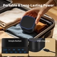 thumbnail image 4 of Magicteam White Noise Machine with 20 Non Looping Natural Soothing Sounds and Memory Function 32 Levels of Volume Powered by AC or USB and Sleep Sound Timer Therapy,Black, 4 of 8