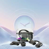 Bluetooth Earbuds, Hwkond Wireless Bluetooth 5.3 Long Range Low Delay Sports Bilateral Stereo Ear Mounted Noise Reduction Bluetooth Earphones, Black, Up to 60% Off