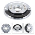 thumbnail image 1 of Stable and Secure M14 SelfLocking Grinder Pressing Plate Flange Nut Improve Grinding Efficiency Compatible with Diamond Plates, 1 of 5