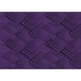 thumbnail image 1 of Ahgly Company Machine Washable Indoor Rectangle Transitional Deep Purple Area Rugs, 3' x 5', 1 of 7