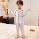 thumbnail image 1 of Conjunto de Pijamas de terciopelo Coral para niños y niñas, ropa de dormir de franela cálida de manga larga, traje de año nuevo para el hogar, Navidad, Invierno, 1 of 4