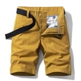 thumbnail image 2 of LYMAYTER Men Casual Shorts Summer Stretch Cargo Shorts Cozy Lightweight Utility Shorts 28-38, 2 of 10