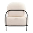 thumbnail image 4 of Arendal Accent Chair Vanilla Accent Chair, Modern Style, Powder coated steel leg, Plywood, Indoor Living, 4 of 5