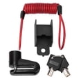 thumbnail image 3 of Cerradura De Freno De Disco De Scooter Eléctrico Negro, Cerradura De Freno De Disco De Motocicleta Antirrobo, Metal Impermeable Para Bicicleta De Motocicleta De Scooter Eléctrico, 3 of 7