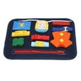 thumbnail image 2 of Busy Board, Montessori Busy Board Learn To Dress Hands On Ability  For Education, 2 of 8