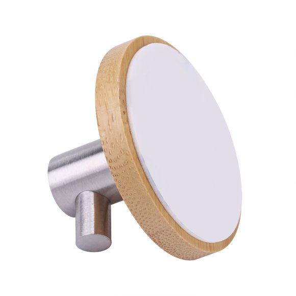 Notrace Cintres, Cintres en Bambou Naturel en Acier Inoxydable Cintres de Cuisine Conçus pour la Précision