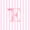 Pink E, variant on Manfei Pink Line Geometric Pattern Blackout Curtains,Personalized Monogrammed R Window Curtains Pack of 2 (38x45 Each)