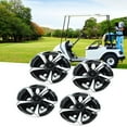 thumbnail image 4 of Tapa del Cubo de la Rueda de 8 Pulgadas, Prueba de Rotura Ligera Fácil de Instalación Duradera Protector de Borde de Rueda para Carrito de, 4 of 7