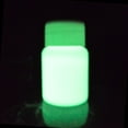 thumbnail image 2 of Pintura luminosa ultrabrillante de 12 colores, ideal para proyectos DIY, 20 g, tono verde amarillo, no tóxica y segura para uso decorativo en botellas de deseos, acuarios y paisajes., 2 of 6