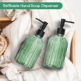 thumbnail image 2 of Dispensador de jabón Topsky, 2 unidades, vidrio, 400 ml, para cocina y baño, 2 of 8