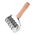 thumbnail image 6 of Monyance Noodle Cutter Stainless Steel Dough Wheel Rolling Pin Tool for Kitchen Cooking(8.07X4.53X2.17Inches), 6 of 10