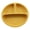 Yellow, variant on Homeer Baby Plate Suction Bowls Baby Plates with Suction Divided Design Baby Plate Silicone 3 Grids Toddler Suction Plate Infant Feeding Supplies